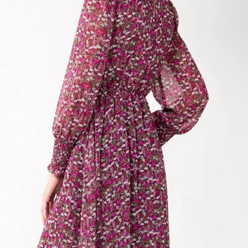 Draper James Long Sleeve Floral Dress with Pockets 2X - Picture 4 of 8